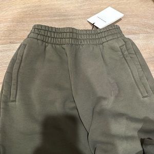 new with tags alexander wang olive green sweatpants